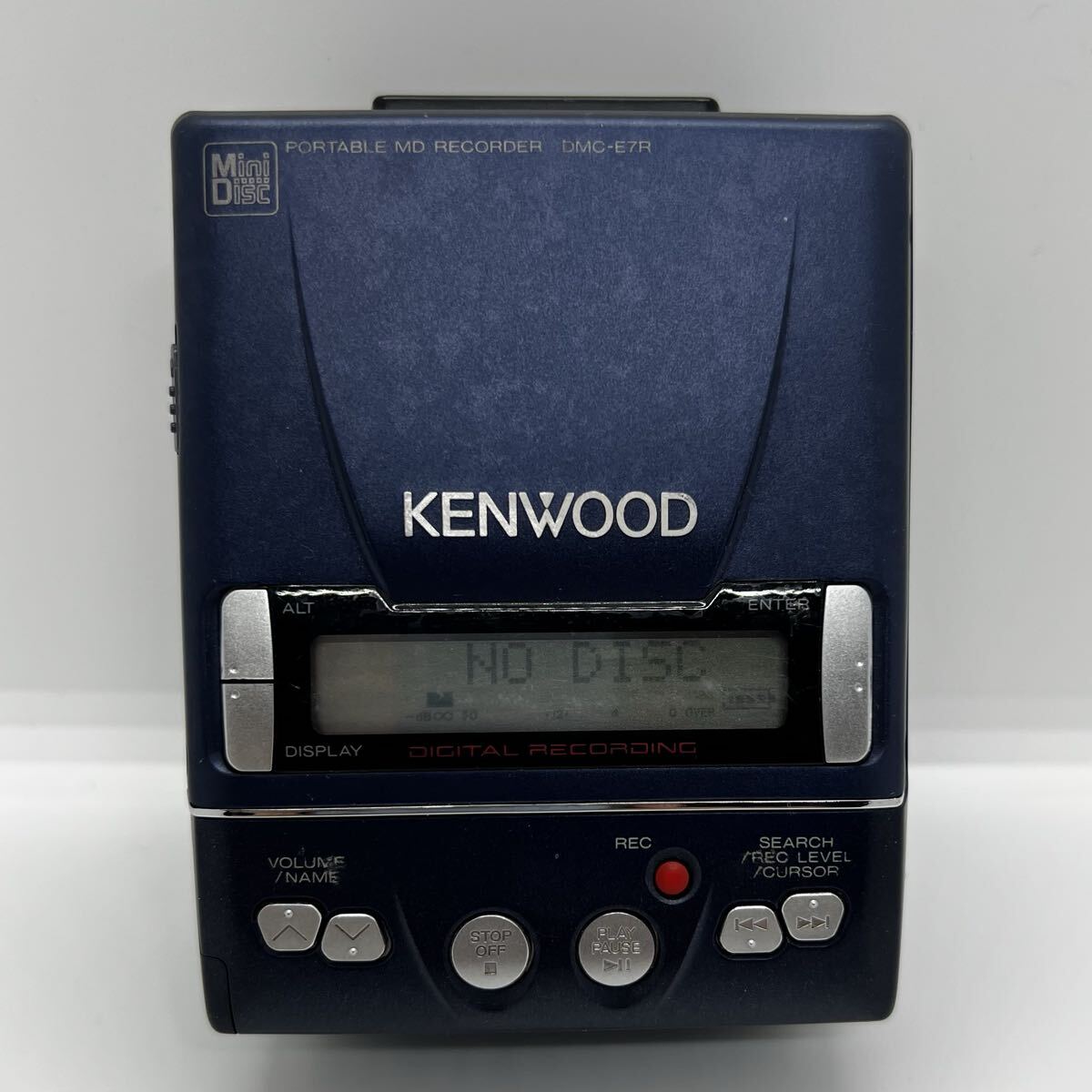 【通電確認済】KENWOOD DMC-E7R ケンウッド ポータブルMDプレーヤー 拍卖