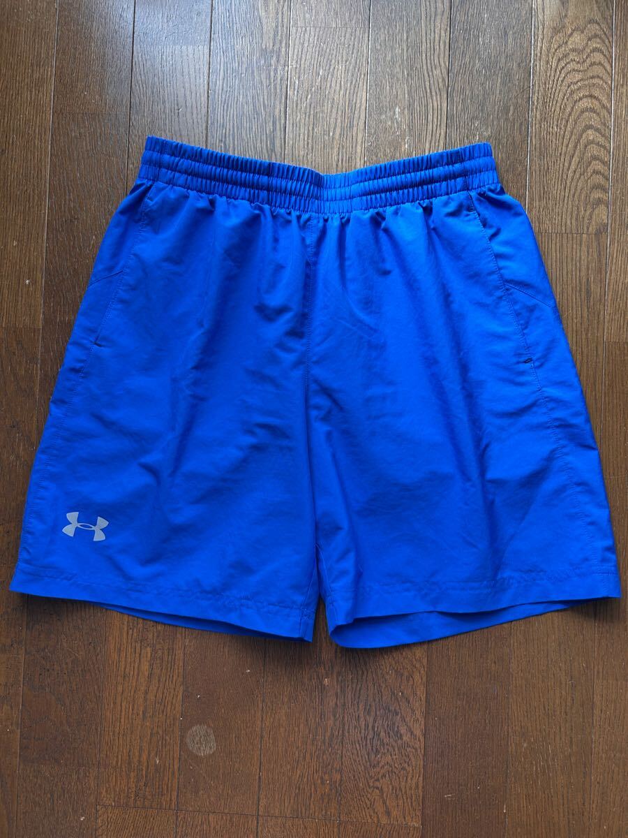 アンダーアーマー ショートパンツ Mサイズ ブルー拍卖