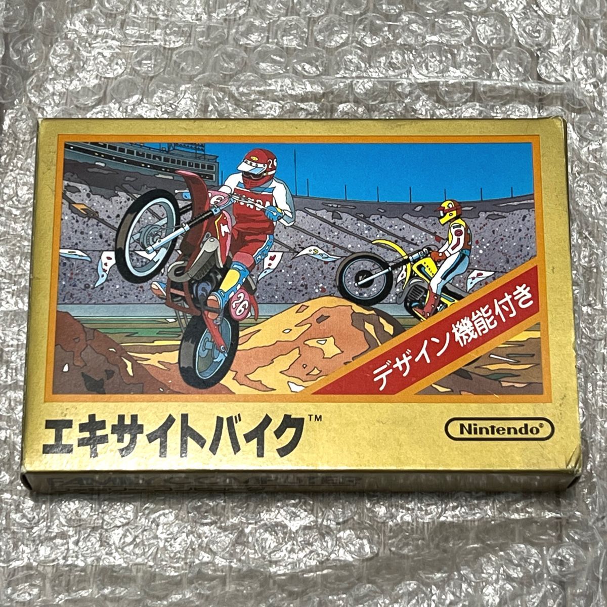 〈良品・ソフト美品・箱説付属・動作確認済み〉FC ファミコン エキサイトバイク ファミリーコンピュータ NES EXCITE BIKE FAMICOM拍卖