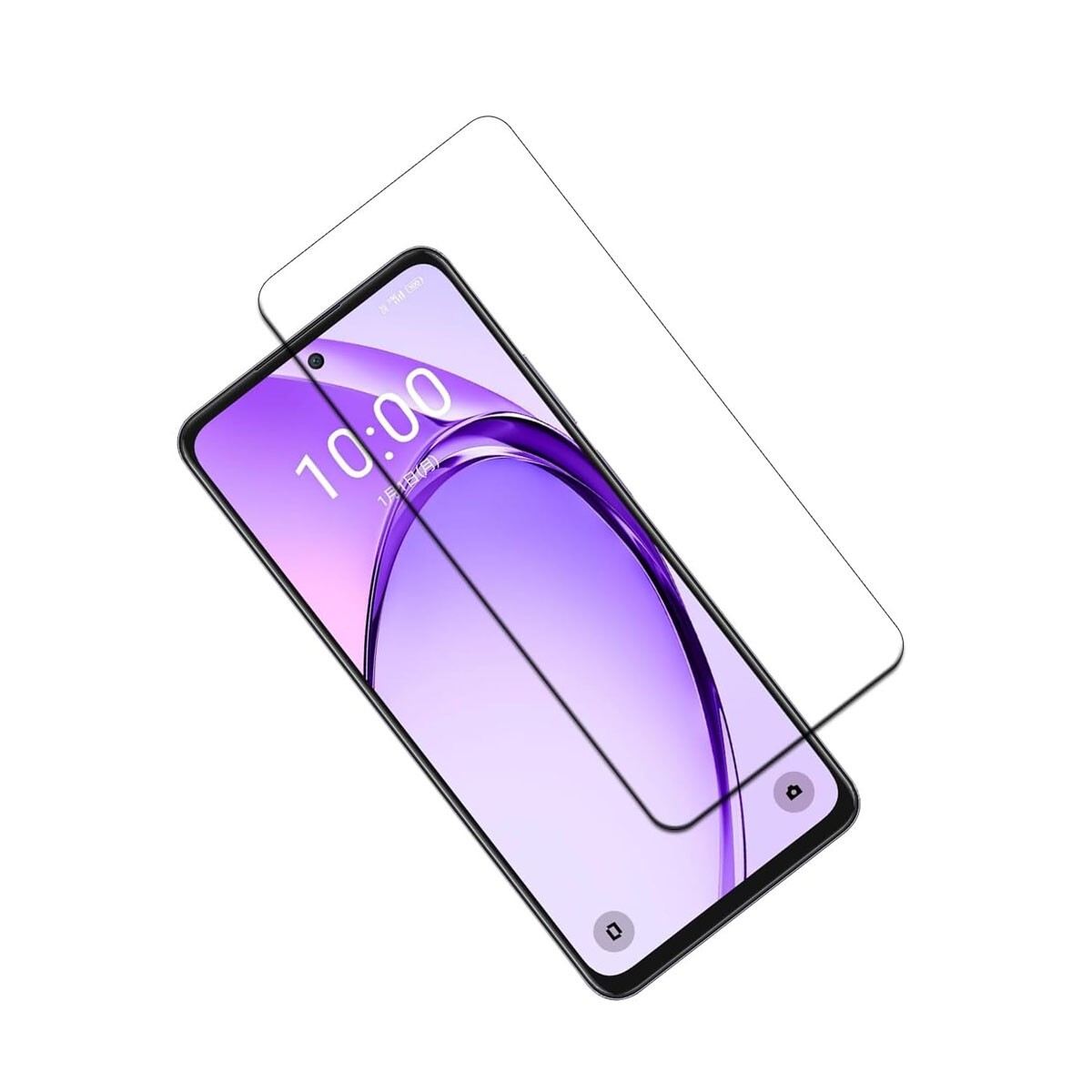 OPPO A3 5G 6.7インチ 楽天モバイル A3 Pro 5G グローバル版 CPH2639 9H 0.26mm 枠黒色 強化ガラス 液晶保護フィルム 2.5D KC07拍卖