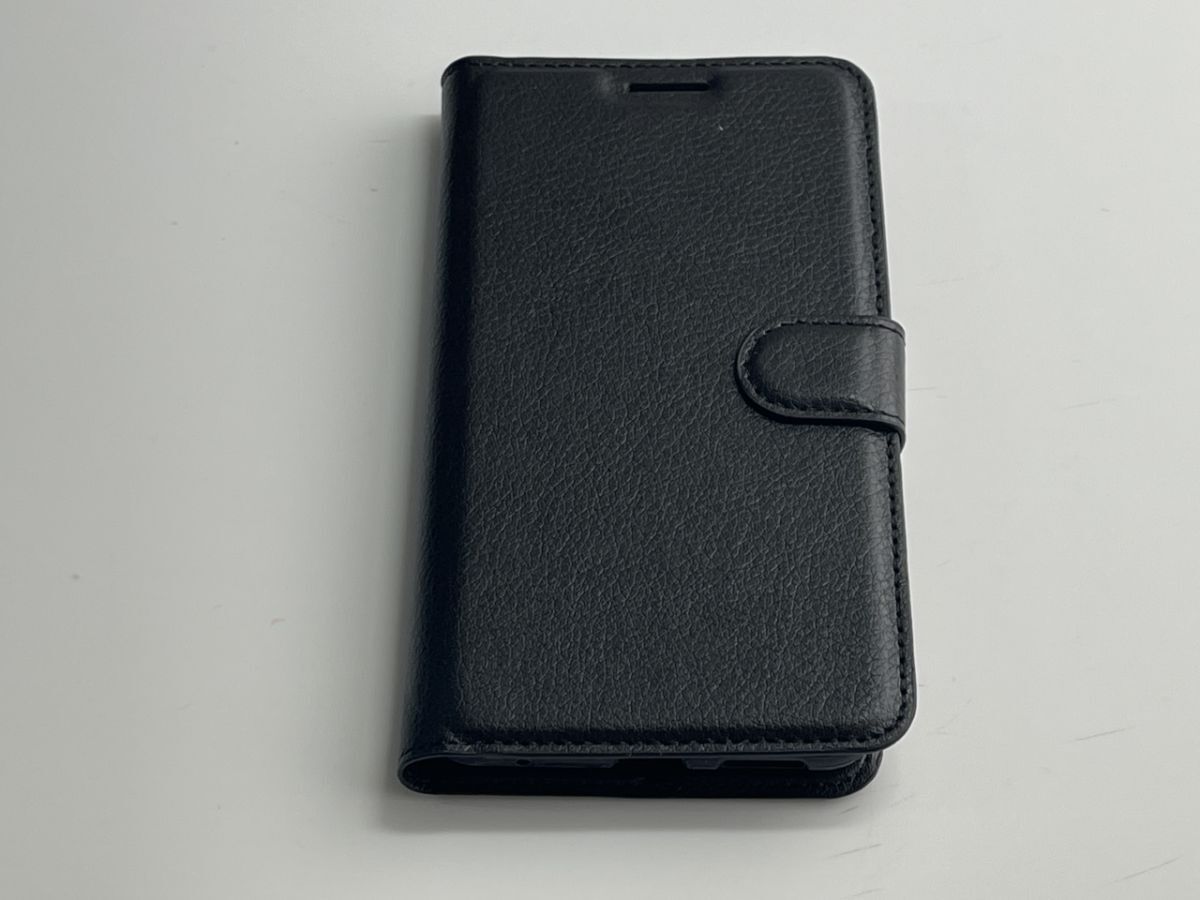 ASUS ZenFone 3 Laser ZC551KL 5.5インチ 手帳型 ソフトケース PUレザー スマホケース 黒色 P232拍卖