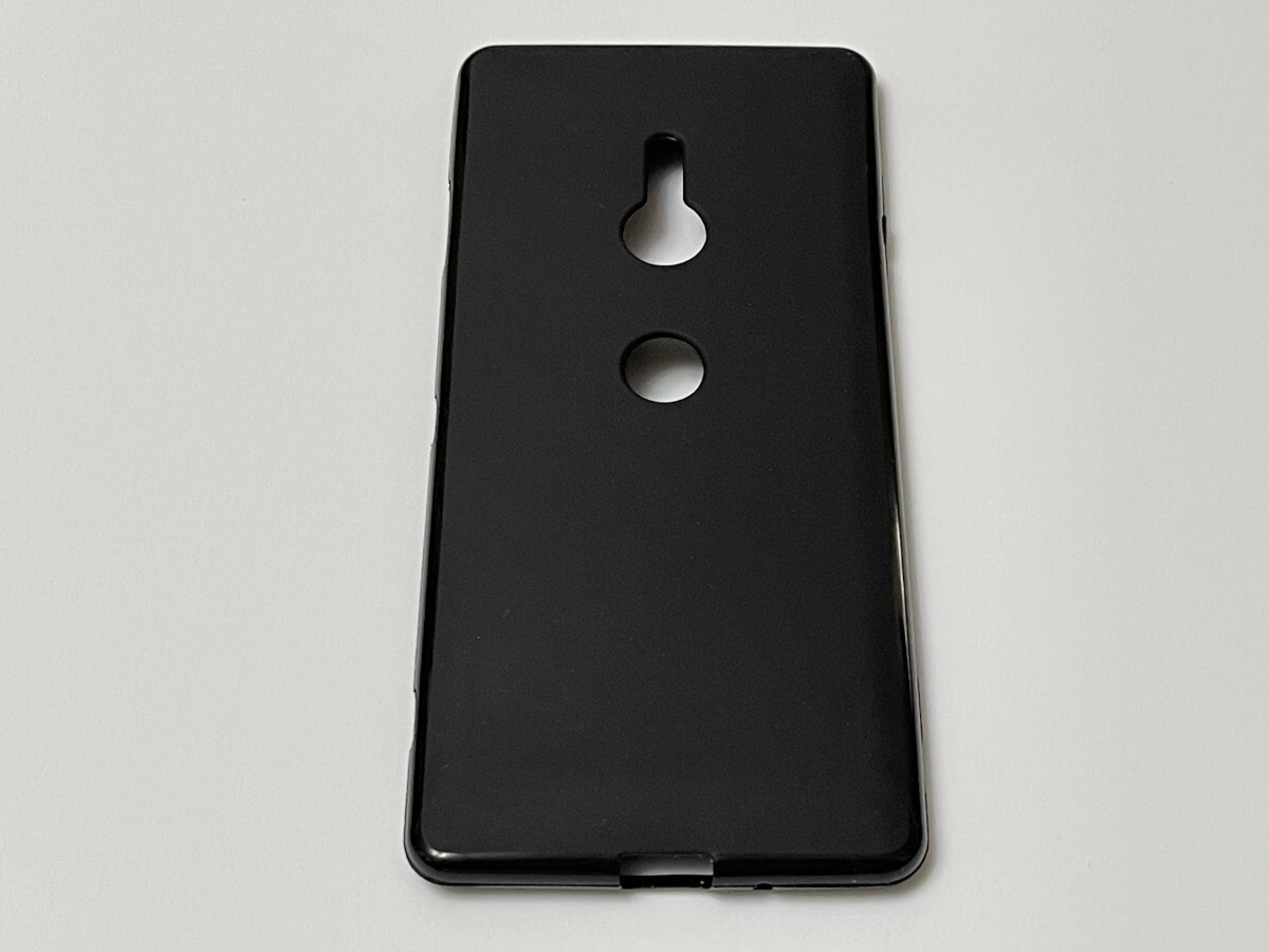 Xperia XZ3 SO-01L 801SO SOV39 耐衝撃 上質 TPU ソフト 黒色 ケース A109拍卖