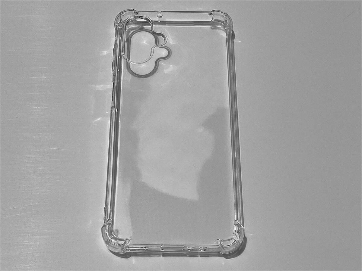 Galaxy A25 5G SC-53F SCG33 SM-A253Z ソフトバンク ワイモバイル 耐衝撃 上質 TPU ソフト 透明 クリア ケース みみ A295拍卖