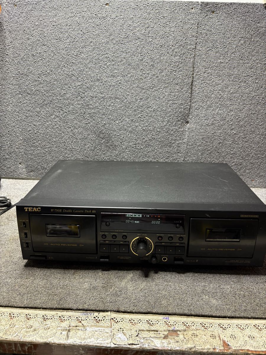 No 459 TEAC ダブルカセットデッキ W-790R拍卖