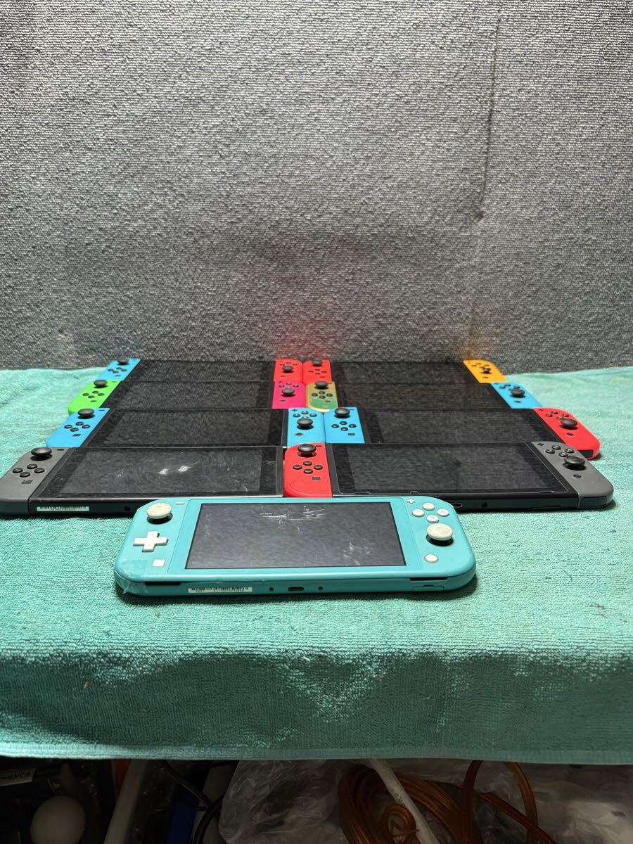 No 483 Nintendo Switch 9台まとめてジャンク拍卖