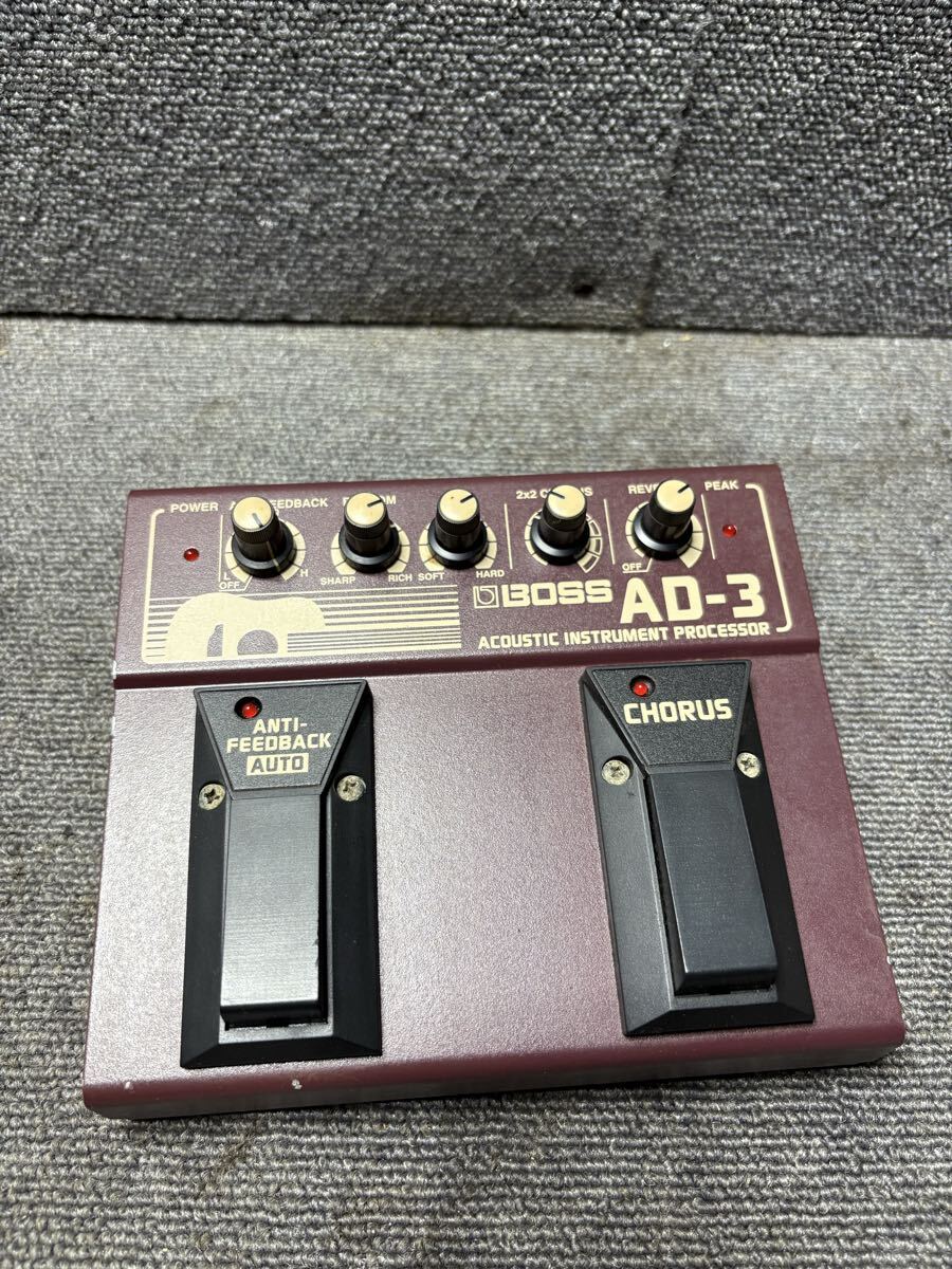 No507 BOSS AD-3 Acoustic Instrument Processor拍卖