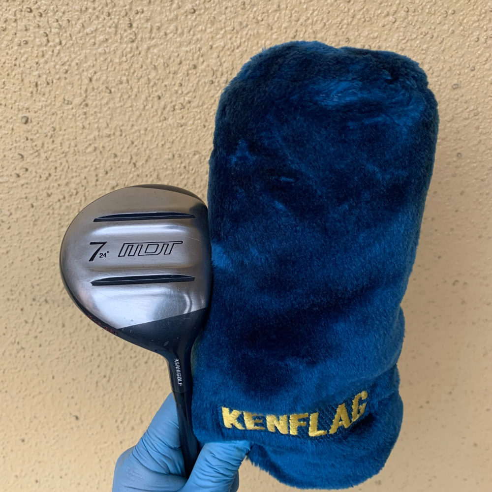 ヘッドカバー付 アサヒゴルフ MDT 7番 FW フェアウェイウッド 朝日ゴルフ 7w 24° オリジナル シャフト ASAHI Golf【444拍卖