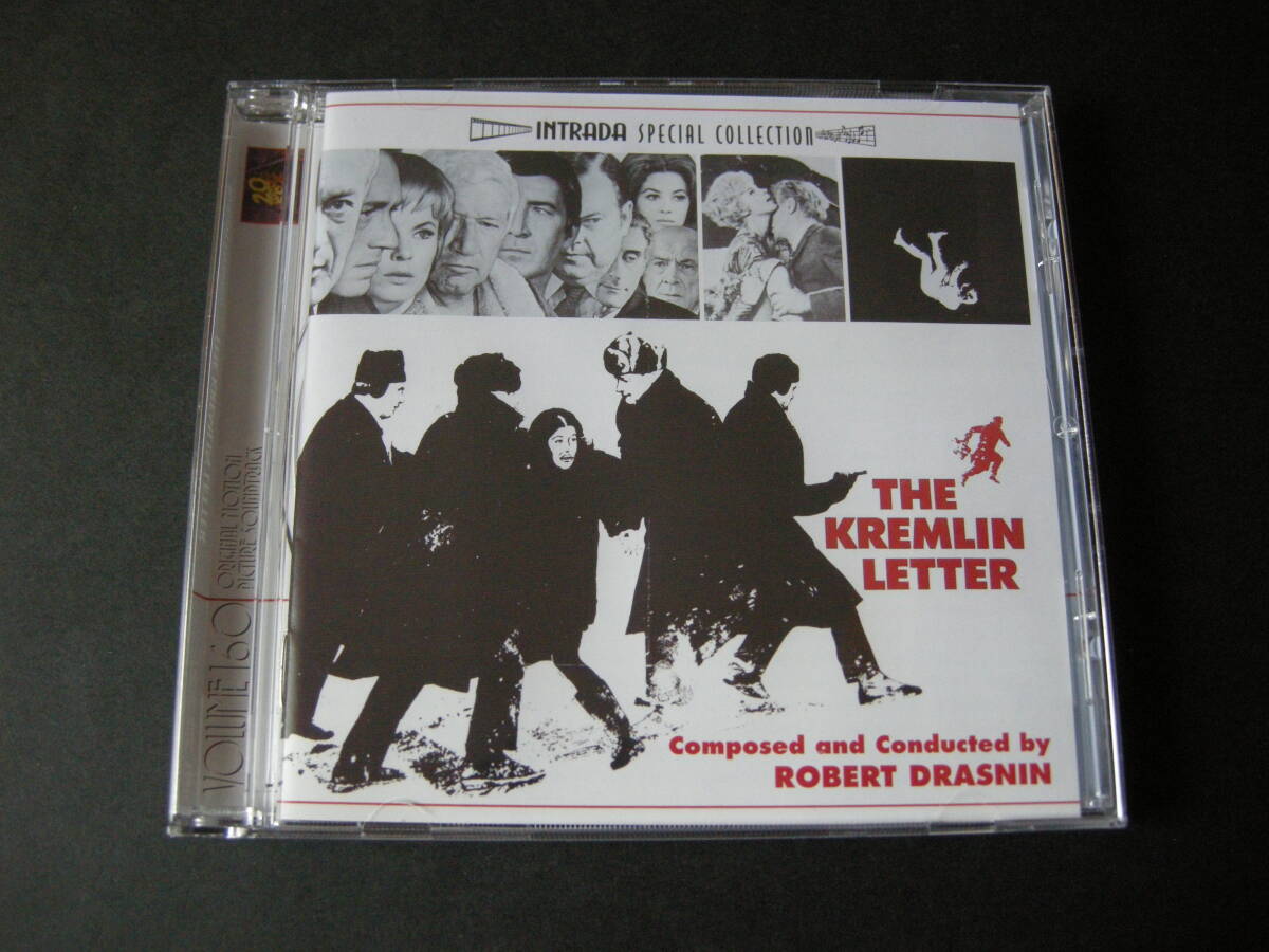 ロバート・ドラスニン (ROBERT DRASNIN) 映画「クレムリンレター/密書」(THE KREMLIN LETTER)サウンドトラック(1000枚限定/INTRADA/USA盤)拍卖