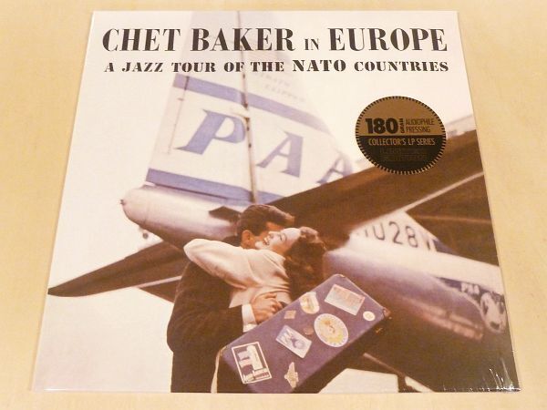 未開封 チェット・ベイカー In Europe 限定リマスター180g重量盤LPアナログレコード Chet Baker A Jazz Tour Of The Nato Countries拍卖