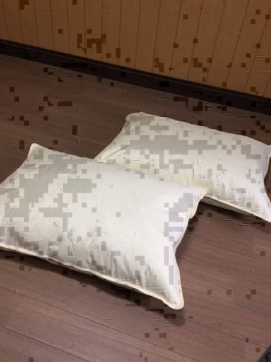 【売れてます】新品【2個セット】羽根パイプ枕 (43×63)… 旅館・ホテル仕様【羽毛布団 枕 シビラカバー ダウンケット出品中】拍卖