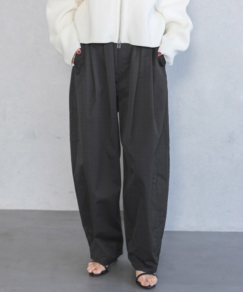 「A part by」 チノパンツ MEDIUM ブラック レディース拍卖