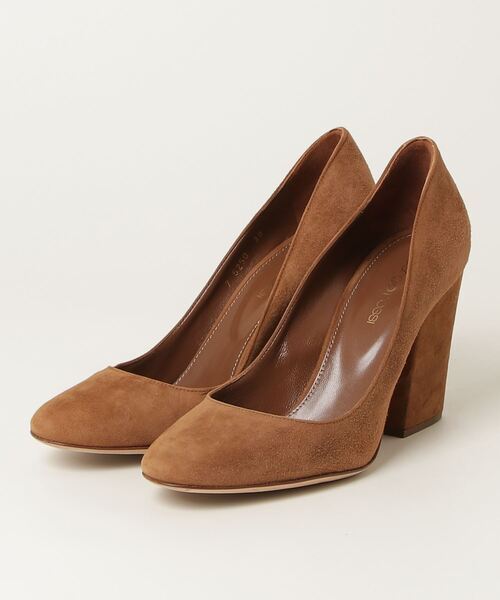 「Sergio rossi」 パンプス 38 ブラウン レディース拍卖