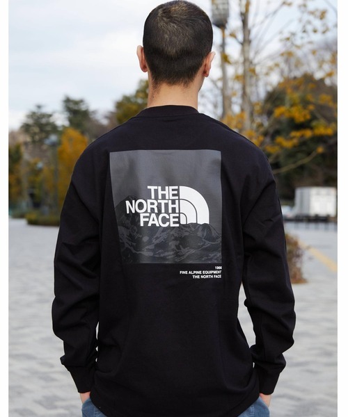 「THE NORTH FACE」 長袖Tシャツ X-LARGE ブラック メンズ拍卖