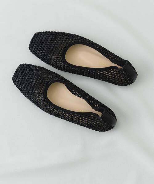 「RODE SKO」 フラットパンプス 38 ブラック レディース拍卖