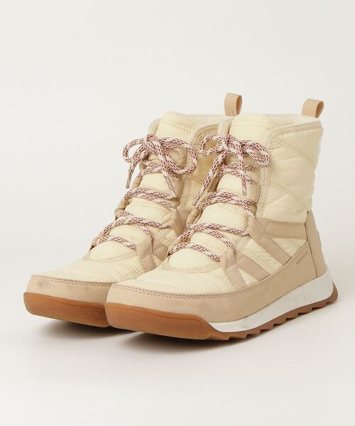 「SOREL」 ショートブーツ 25.5cm ホワイト レディース拍卖