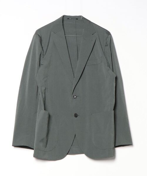 「green label relaxing」 テーラードジャケット 48 グリーン メンズ拍卖