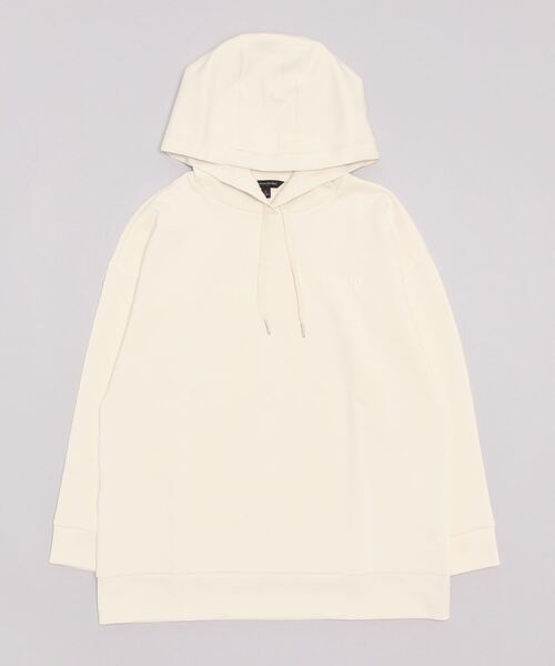 「BANANA REPUBLIC FACTORY STORE」 プルオーバーパーカー S アイボリー レディース拍卖