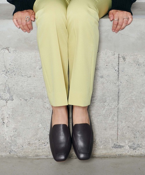 「ing」 シューズ 23.5cm ダークブラウン レディース拍卖