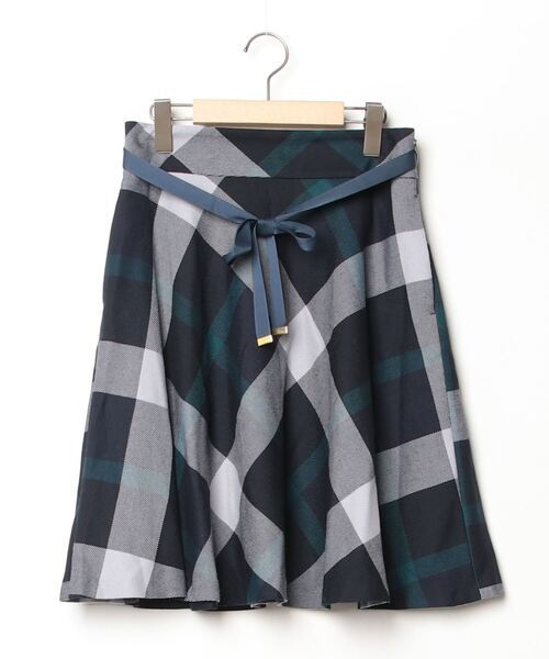 「BLUE LABEL CRESTBRIDGE」 スカート 40 ブラック レディース拍卖