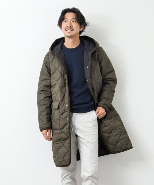 「TAION」 ダウンコート X-LARGE オリーブ メンズ拍卖