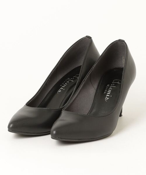 「artemis by DIANA」 パンプス 23.5cm ブラック レディース拍卖