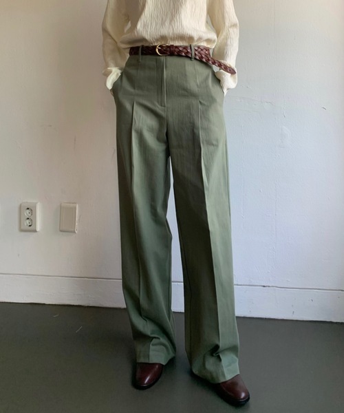 「Didot.showroom」 カーゴパンツ M カーキ レディース拍卖