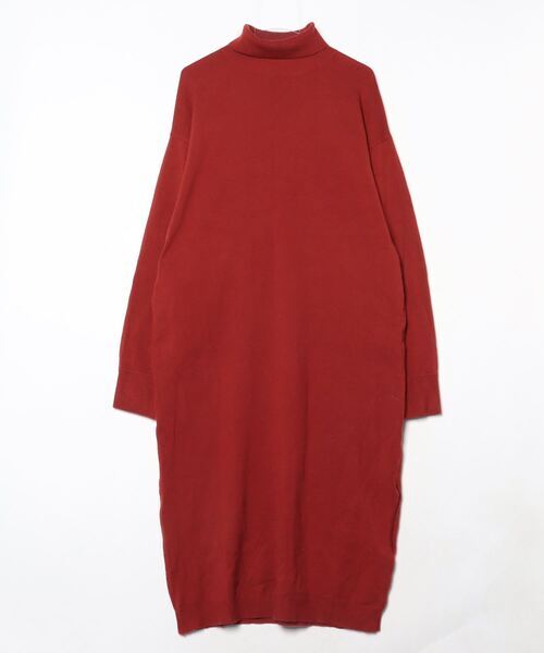 「FREAK'S STORE」 ニットワンピース FREE レッド レディース拍卖