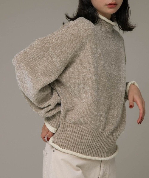 「URBAN RESEARCH Sonny Label」 ドルマンスリーブニット FREE ベージュ レディース拍卖