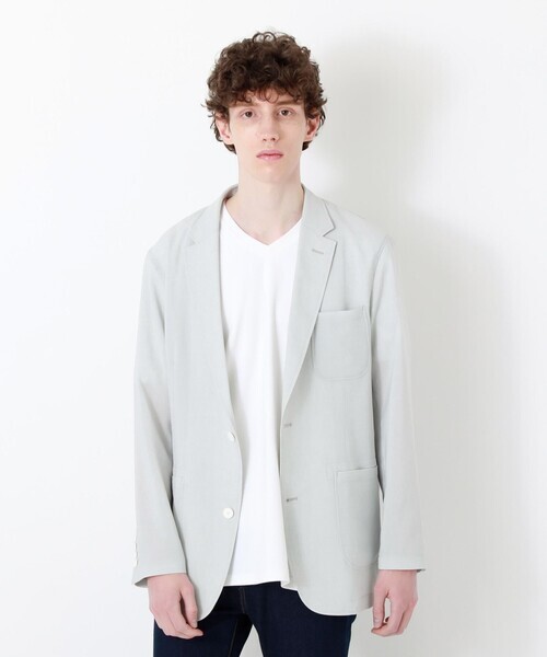 「LOVELESS」 テーラードジャケット L ライトグレー メンズ拍卖