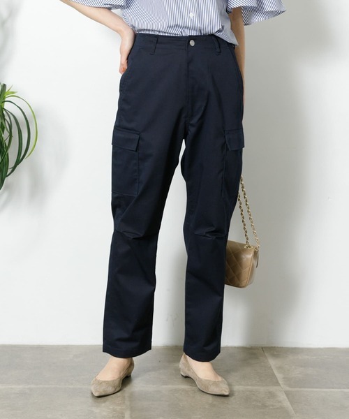 「URBAN RESEARCH Sonny Label」 カーゴパンツ 38 ネイビー レディース拍卖