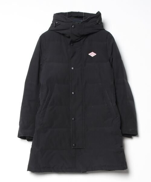「DANTON」 ワンポイントダウンコート 34 ブラック レディース拍卖