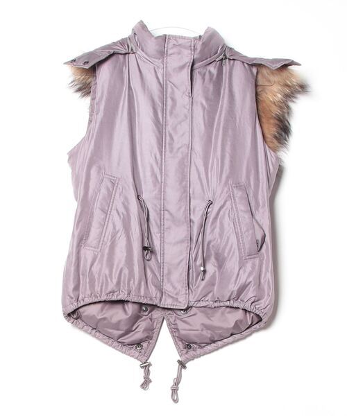 「theory 」 ダウンベスト S パープル レディース拍卖