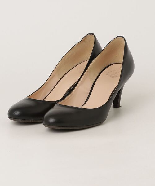 「Boisson Chocolat」 パンプス 24cm ブラック レディース拍卖