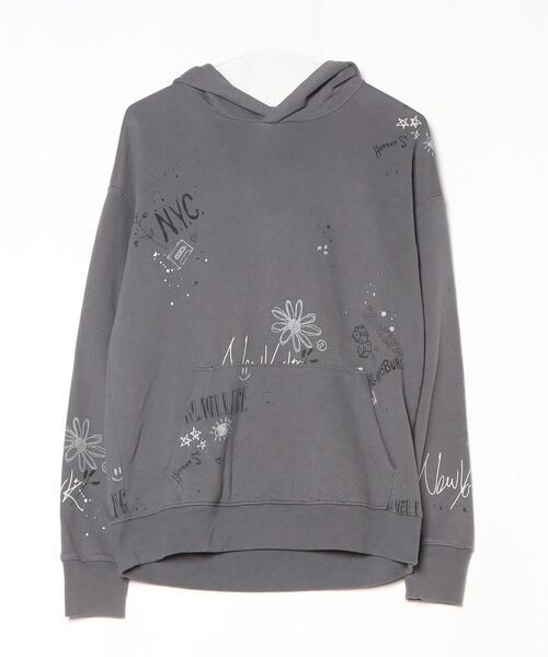 「Abercrombie&Fitch」 プルオーバーパーカー S グレー レディース拍卖