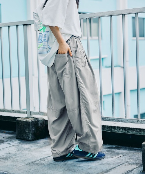 「niko and...」 カーゴパンツ MEDIUM グレー レディース拍卖