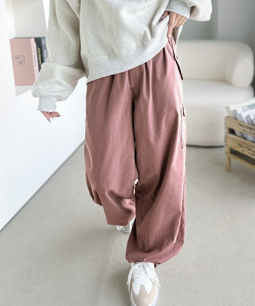 「Java」 カーゴパンツ MEDIUM ピンク レディース拍卖