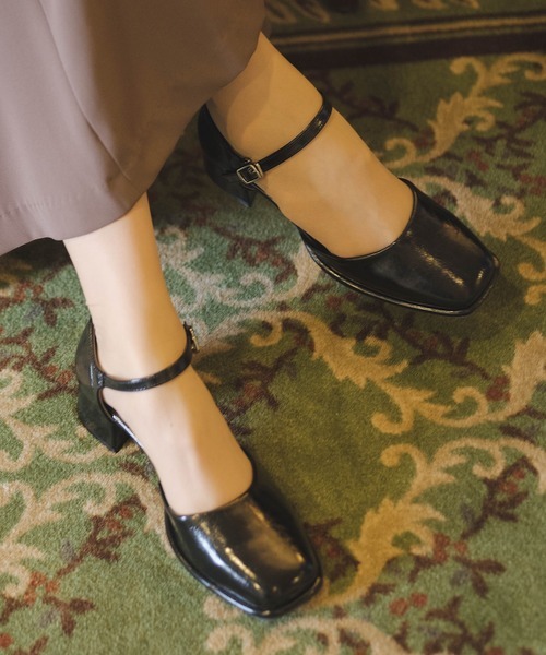 「Kastane」 パンプス 38 ブラック レディース拍卖