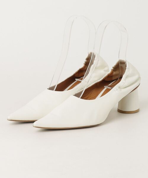 「PIPPICHIC」 パンプス 38 ホワイト レディース拍卖