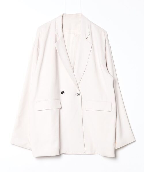 「ADRER」 テーラードジャケット L ベージュ メンズ拍卖