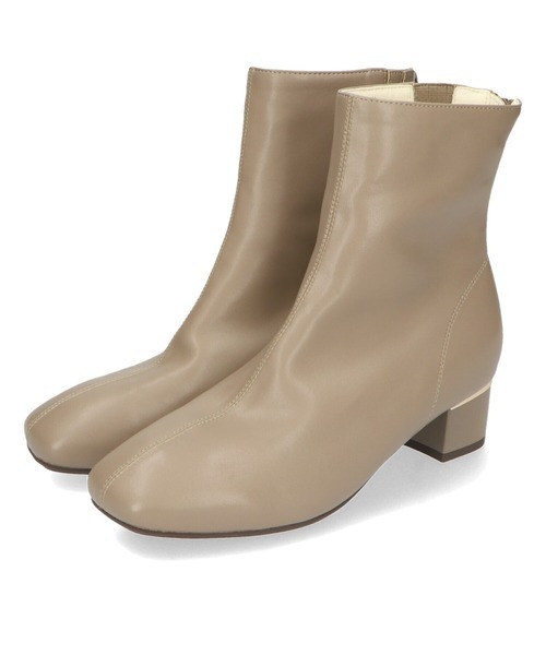 「ORiental TRaffic」 ショートブーツ L グレー レディース拍卖