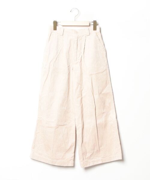 「haco!」 チノパンツ SMALL ライトベージュ レディース拍卖