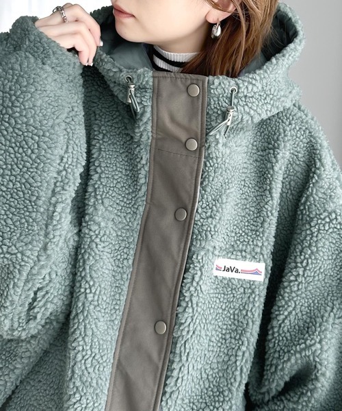 「Java」 ジャケット X-LARGE ブルーグリーン レディース拍卖