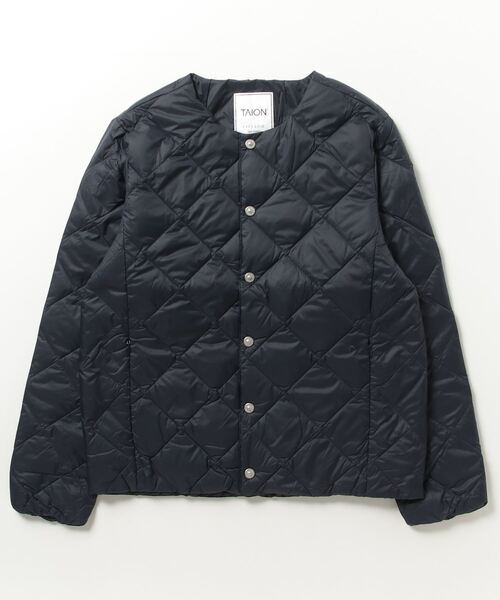 「TAION」 ダウンジャケット X-LARGE ネイビー メンズ拍卖