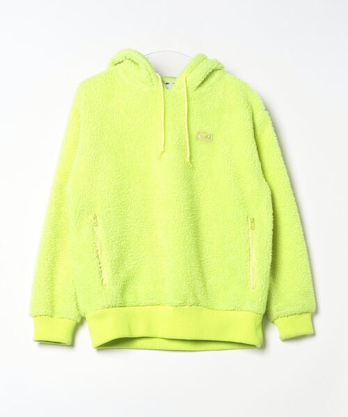 「X-girl」 プルオーバーパーカー 1 イエロー レディース拍卖