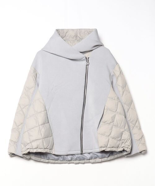 「MARECHAL TERRE」 ダウンジャケット MEDIUM グレー レディース拍卖