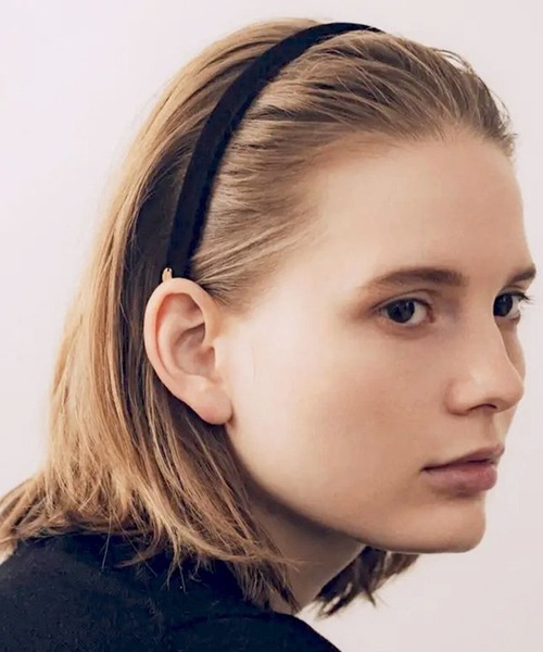 「IRIS47」 カチューシャ FREE ブラック レディース拍卖