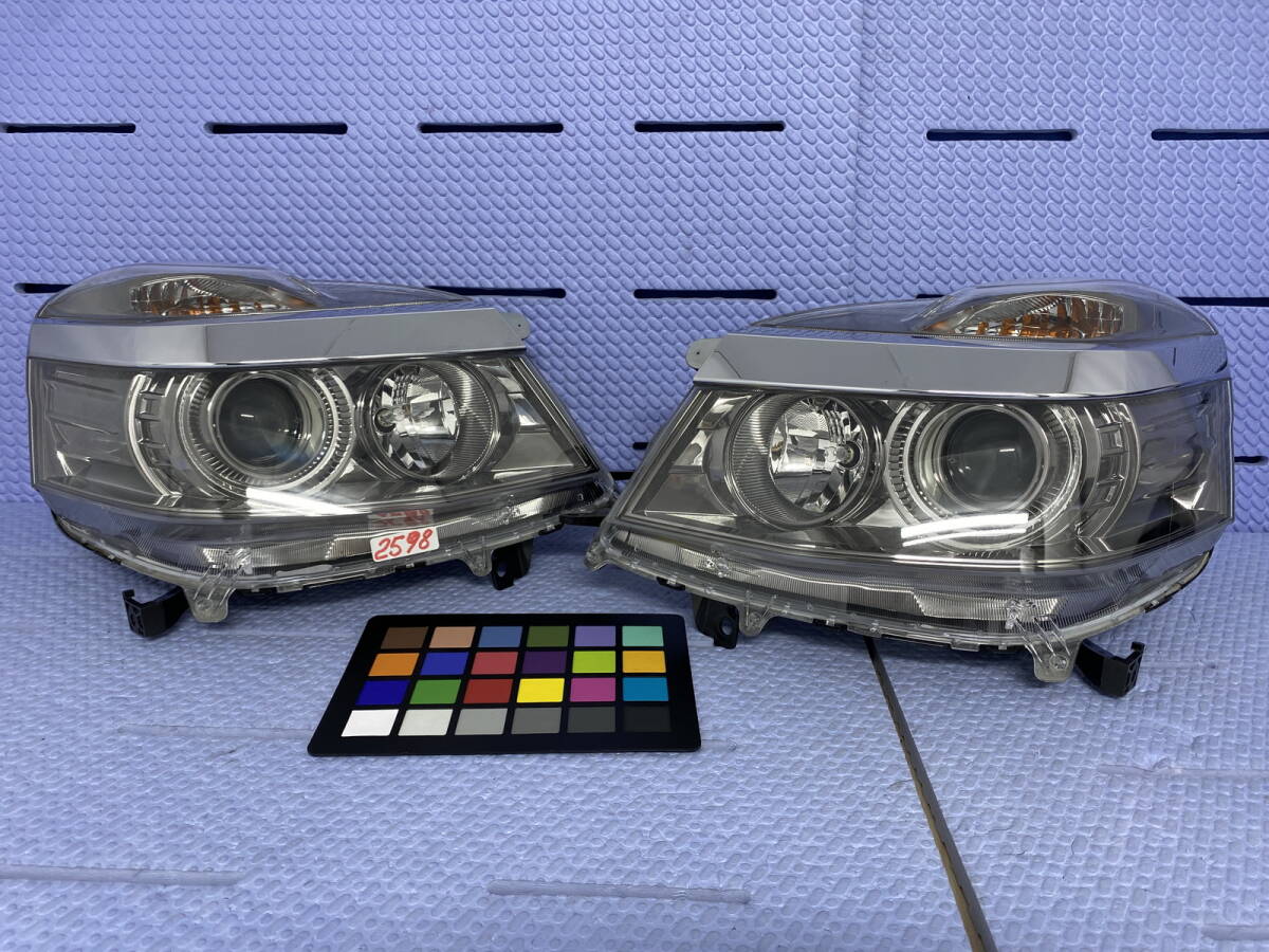 2598 * ライフ DIVA JC1 JC2 コ後期 HIDライト左右SET W0001 打刻印拍卖