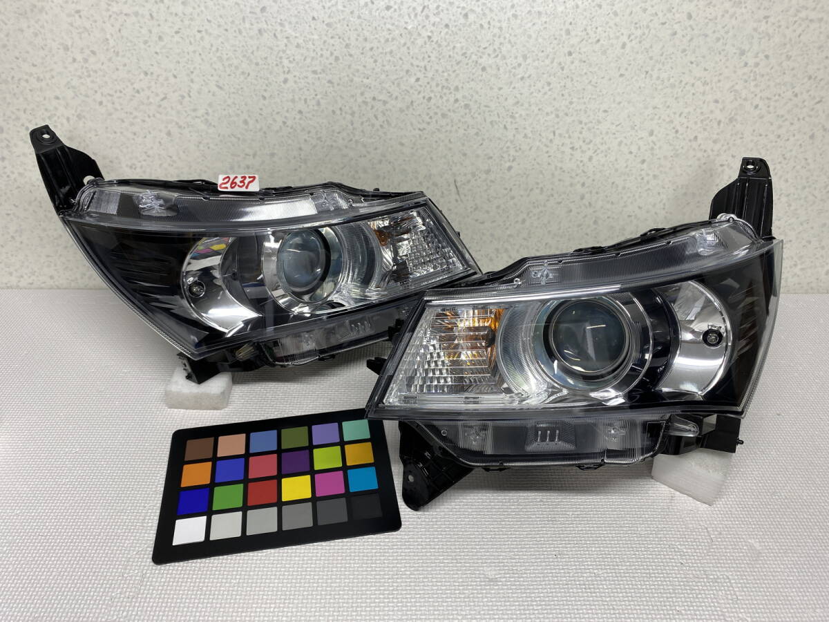 2637 * 美品/破損無 パレット MK21S SWリミテッド ヘッドライト 左右 セット キセノン HID コイト 100-59207 打刻 拍卖