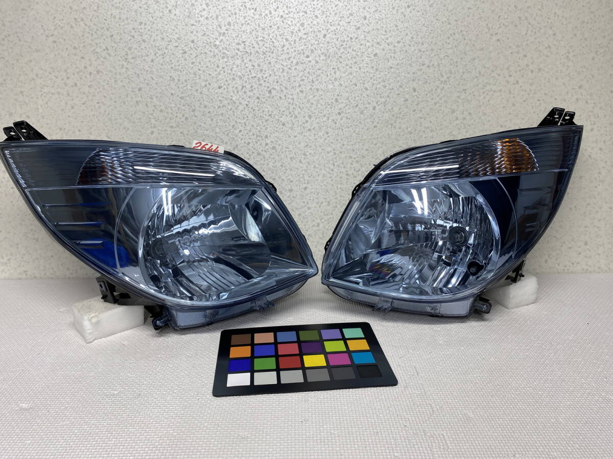 2644 * スモーキーのレンズ * 非常に綺麗な状態 パレット ルークス MK21S ML21S ヘッドライト 左右 100-59174拍卖