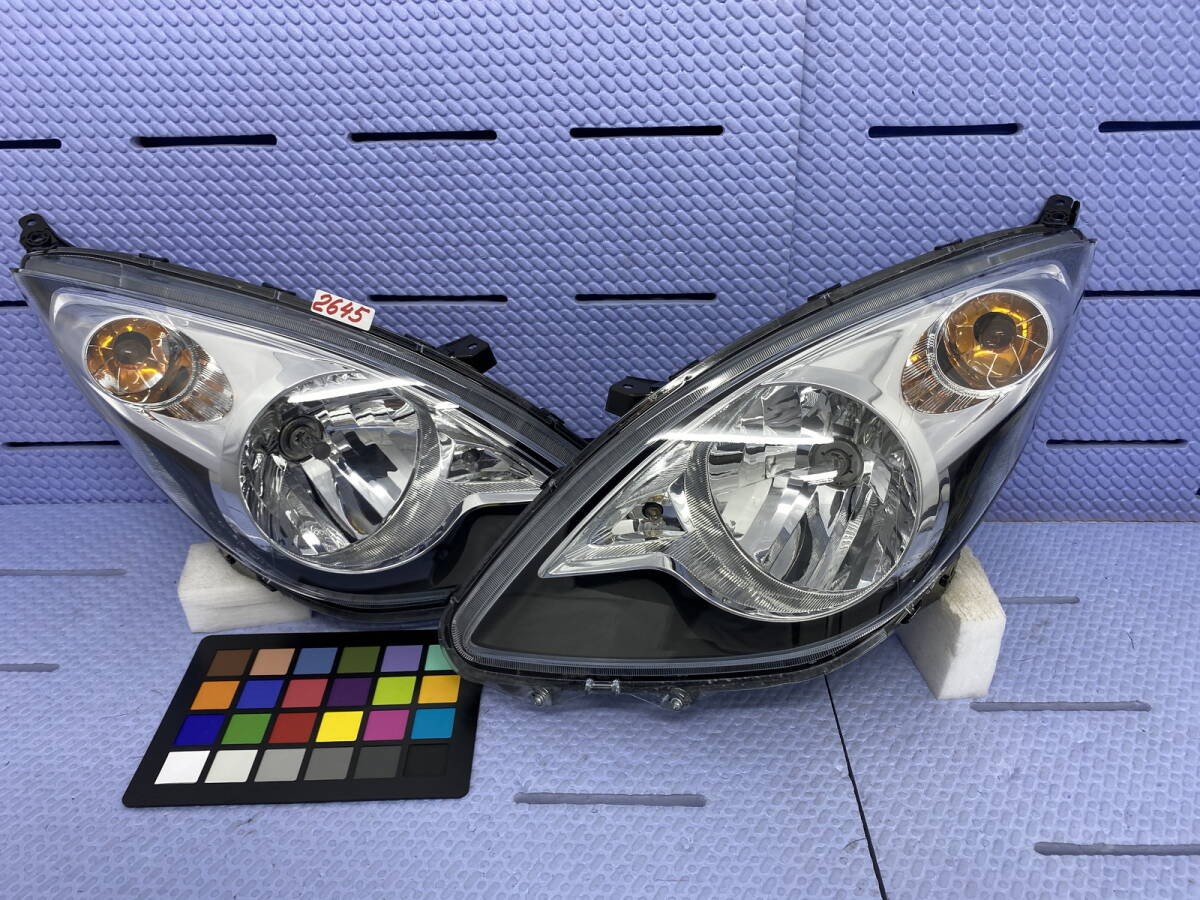 2645 * スズキ スズキ HG21S セルボ 35100-66K0 ヘッドライト 左右 ハロゲン LE06H615 拍卖